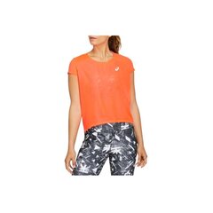 Marškinėliai moterims Asics Future Tokyo Ventilate SS Top Tee SW6208791908, oranžiniai kaina ir informacija | Marškinėliai moterims | pigu.lt