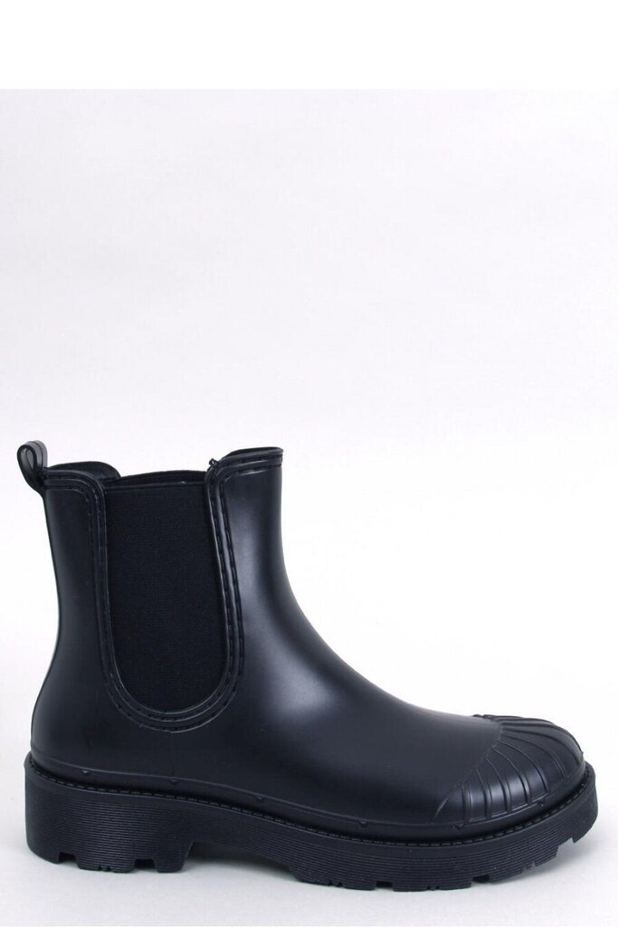 Guminiai batai moterims Inello LKK184349.2683, juodi цена и информация | Guminiai batai moterims | pigu.lt