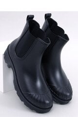 Guminiai batai moterims Inello LKK184349.2683, juodi цена и информация | Резиновые сапоги Muflon | pigu.lt