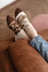 Kojinės moterims More, smėlio spalvos kaina ir informacija | Moteriškos kojinės | pigu.lt