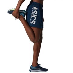 Šortai vyrams Asics Katakana sw995047.1898, mėlyni kaina ir informacija | Sportinė apranga vyrams | pigu.lt