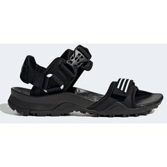 Basutės vyrams Adidas Terrex Cyprex Ultra Sandal DLX M HP8651, juodos kaina ir informacija | Vyriškos šlepetės, basutės | pigu.lt