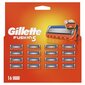 Skutimosi galvutės Gillette Fusion 5, 16 vnt kaina ir informacija | Skutimosi priemonės ir kosmetika | pigu.lt