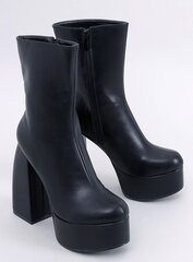 Aulinukai moterims Nicole PBP35710.2681, juodi kaina ir informacija | Aulinukai, ilgaauliai batai moterims | pigu.lt