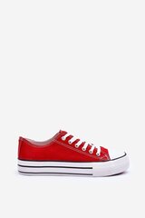 Sportiniai batai moterims Jazlyn Low Classic BSB27292.2681, raudoni цена и информация | Спортивная обувь, кроссовки для женщин | pigu.lt