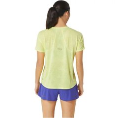 Marškinėliai moterims Asics Metarun Pattern SS Top W 2012 C859750 SW9945121899, geltoni kaina ir informacija | Marškinėliai moterims | pigu.lt