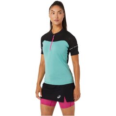 Marškinėliai moterims Asics Fujitrail Top Tee W 2012B927303 SW9950641904, mėlyni kaina ir informacija | Marškinėliai moterims | pigu.lt