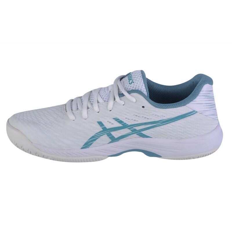 Teniso bateliai moterims Asics Gel-Game 9 W 1042A211-103, balti kaina ir informacija | Sportiniai bateliai, kedai moterims | pigu.lt