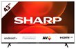 Sharp 43FH2EA цена и информация | Televizoriai | pigu.lt