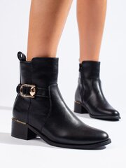 Aulinukai batai moterims Shelovet POL82807.2681, juodi kaina ir informacija | Aulinukai, ilgaauliai batai moterims | pigu.lt