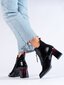 Aulinukai moterims Shelovet POL828542678, juodi kaina ir informacija | Aulinukai, ilgaauliai batai moterims | pigu.lt