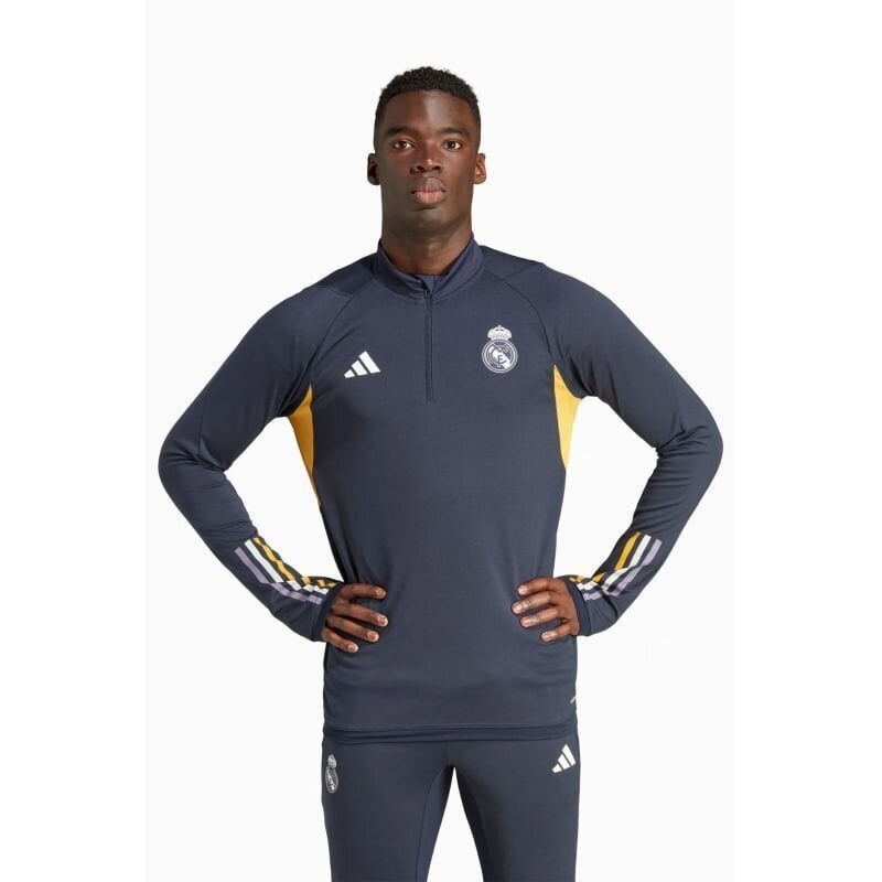 Adidas sportinis džemperis vyrams Real Madrid Tiro 23 Training Top SW998791.1900, mėlynas kaina ir informacija | Sportinė apranga vyrams | pigu.lt