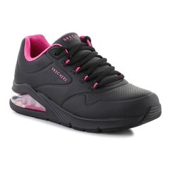 Laisvalaikio batai moterims Skechers Uno 2-2nd Best W 155542-BBK, juodi цена и информация | Спортивная обувь, кроссовки для женщин | pigu.lt