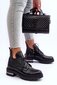 Aulinukai moterims Charline Lemar BSB27386, juodi kaina ir informacija | Aulinukai, ilgaauliai batai moterims | pigu.lt