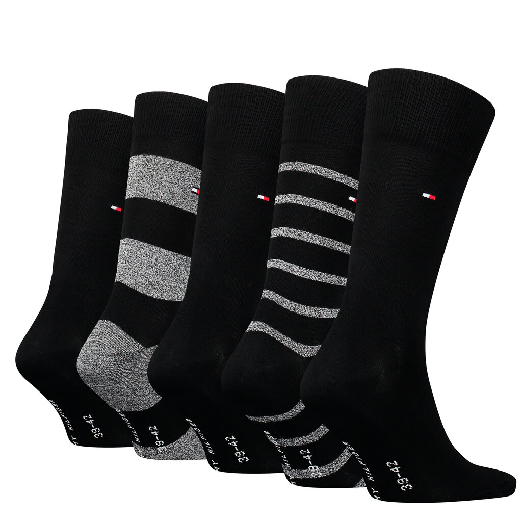 Tommy Hilfiger kojinės vyrams 82837, įvairių spalvų, 5 poros kaina ir informacija | Vyriškos kojinės | pigu.lt