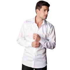 Marškiniai vyrams Max Wga11821.9762, balti цена и информация | Мужские рубашки | pigu.lt
