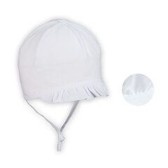 Kepurė mergaitėms Rebos WGA120172684, balta цена и информация | Шапки, перчатки, шарфы для девочек | pigu.lt