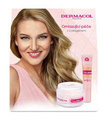 Rinkinys Dermacol Collagen Plus II: dieninis kremas SPF 10, 50 ml + akių ir lūpų kremas, 15 ml kaina ir informacija | Veido kremai | pigu.lt