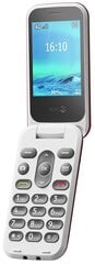 Doro 2821 4G Red/White цена и информация | Мобильные телефоны | pigu.lt