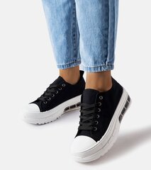 Laisvalaikio batai moterims Inna GRM25065.2681, juodi цена и информация | Спортивная обувь, кроссовки для женщин | pigu.lt