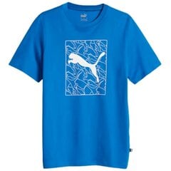 Marškinėliai vyrams Puma SW999693.5654, mėlyni kaina ir informacija | Vyriški marškinėliai | pigu.lt