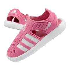 Adidas basutės mergaitėms water sandal GW0386 SW998201.2693, rožinės kaina ir informacija | Šlepetės, kambario avalynė vaikams | pigu.lt