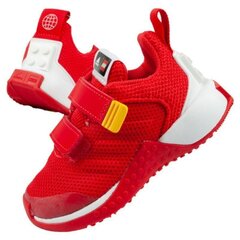 Adidas sportiniai batai berniukams Lego GW8093 SW997608.1278, raudoni цена и информация | Детская спортивная обувь | pigu.lt