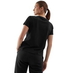 Marškinėliai moterims 4F SW992505, juodi kaina ir informacija | Palaidinės, marškiniai moterims | pigu.lt