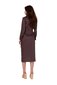 Suknelė moterims Makover LKK1854771900, ruda kaina ir informacija | Suknelės | pigu.lt