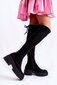 Ilgaauliai batai moterims Step In Style LKK173777.2683, juodi kaina ir informacija | Aulinukai, ilgaauliai batai moterims | pigu.lt
