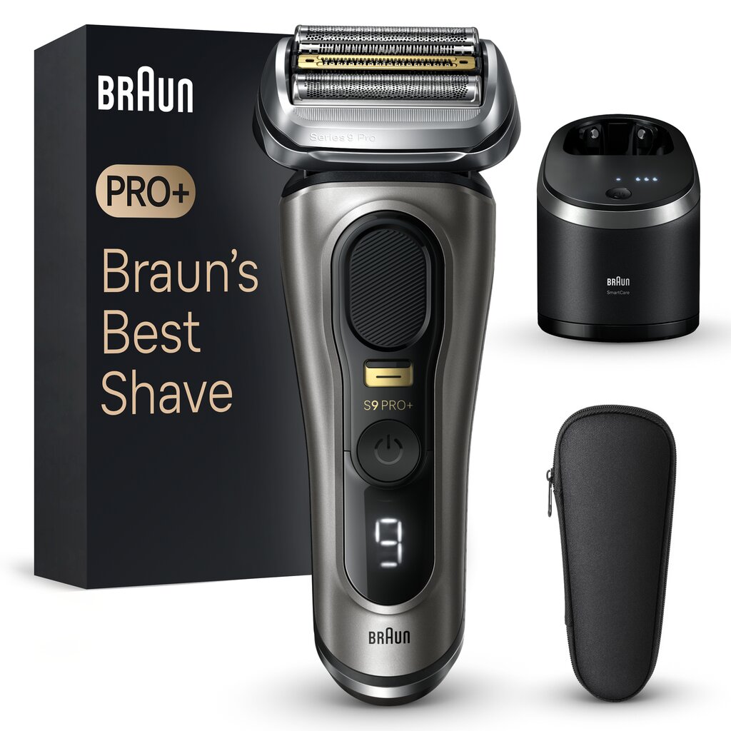 Braun Series 9 PRO+ 9565cc цена и информация | Barzdaskutės | pigu.lt