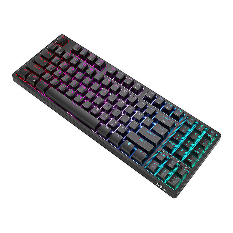 Mechanical keyboard Royal Kludge RK92 RGB, Red switch (black) kaina ir informacija | Klaviatūros | pigu.lt