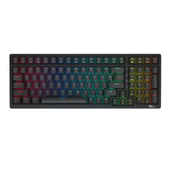 Mechanical keyboard Royal Kludge RK98 RGB, Red switch (black) цена и информация | Клавиатуры | pigu.lt