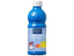 Akriliniai dažai Glossy 500ml 063 primary blue цена и информация | Принадлежности для рисования, лепки | pigu.lt