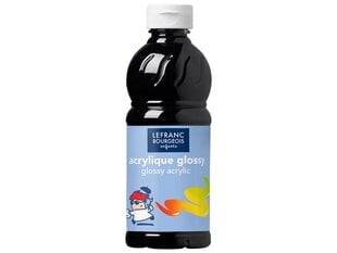 Akriliniai dažai Glossy 500ml 265 black цена и информация | Принадлежности для рисования, лепки | pigu.lt