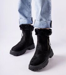 Aulinukai moterims Trigoso GRM25240.2681, juodi kaina ir informacija | Aulinukai, ilgaauliai batai moterims | pigu.lt