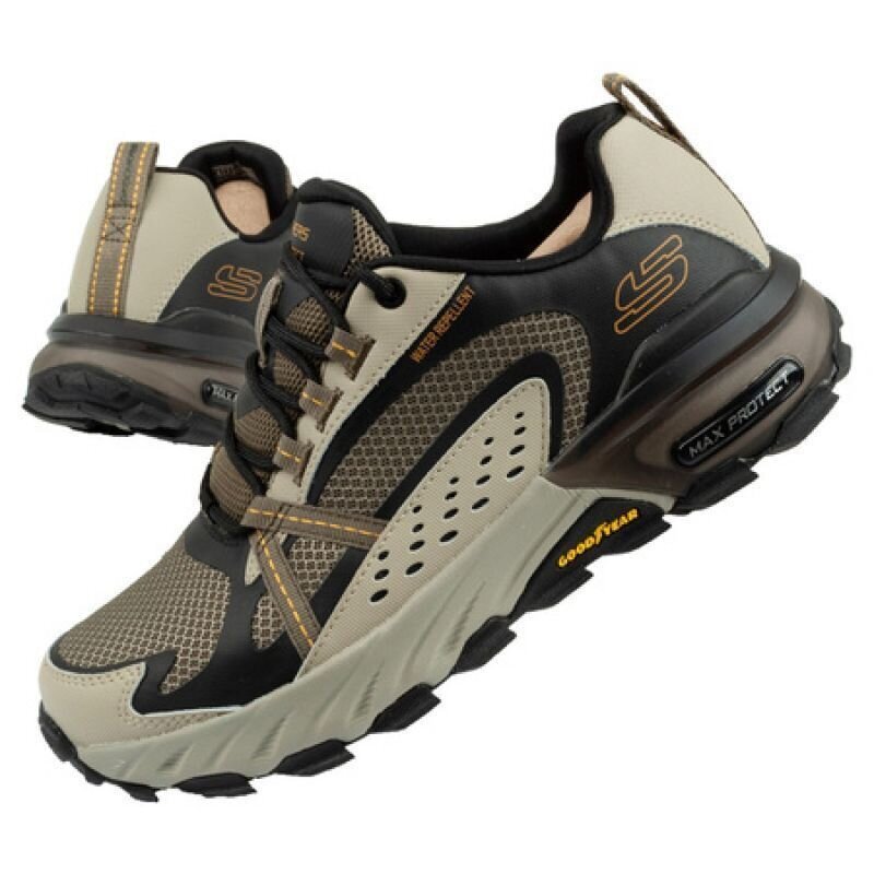 Laisvalaikio batai vyrams Skechers Max Protect sw1001885.9538, smėlio spalvos kaina ir informacija | Vyriški batai | pigu.lt
