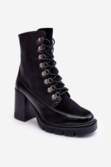 Классические женские сапоги Vinceza, черные  цена и информация | Женские ботинки | pigu.lt