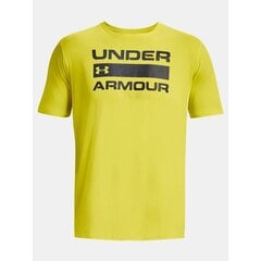 Under Armour marškinėliai vyrams SW1002265.1904, geltoni цена и информация | Мужские футболки | pigu.lt