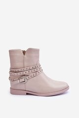 Auliniai batai moterims Adkrana Bsb27721.2681, rožiniai цена и информация | Женские ботинки | pigu.lt