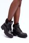Auliniai batai moterims Vergo Bsb27757.2681, juodi kaina ir informacija | Aulinukai, ilgaauliai batai moterims | pigu.lt