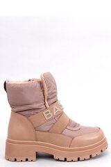 Žieminiai batai Inello LKK185862.2683, rudi kaina ir informacija | Aulinukai, ilgaauliai batai moterims | pigu.lt