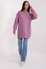Megztinis moterims AT LKK1857322942, violetinis kaina ir informacija | Megztiniai moterims | pigu.lt