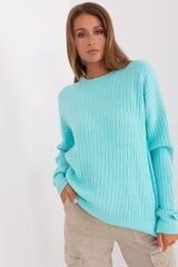 Megztinis moterims AT LKK1857222942, mėlynas kaina ir informacija | Megztiniai moterims | pigu.lt