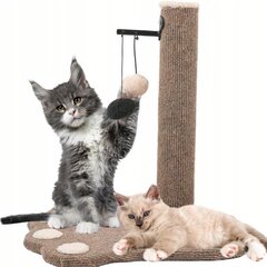 Draskyklė katėms su žaislu, 42cm kaina ir informacija | Draskyklės | pigu.lt