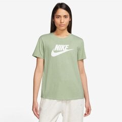 Marškinėliai moterims Nike Sportswear Essentials W, žali kaina ir informacija | Marškinėliai moterims | pigu.lt