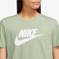 Marškinėliai moterims Nike Sportswear Essentials W, žali kaina ir informacija | Marškinėliai moterims | pigu.lt
