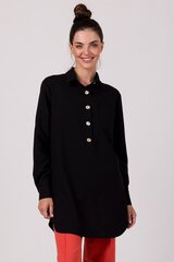 Palaidinė moterims BeWear Lkk185782.1906, juoda kaina ir informacija | Palaidinės, marškiniai moterims | pigu.lt