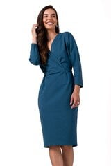 Suknelė moterims BeWear LKK1857991900, mėlyna kaina ir informacija | Suknelės | pigu.lt