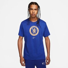 Nike marškinėliai vyrams Chelsea FC Crest M SW1002584.1900, mėlyni цена и информация | Мужские футболки | pigu.lt